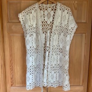 Beautiful hand made wool vest.